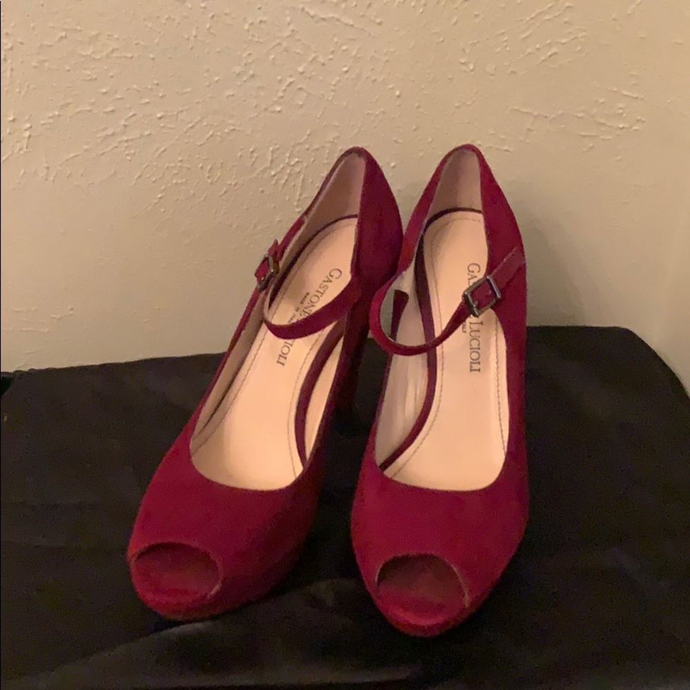 Gastone Lucioli Peeptoe Pump